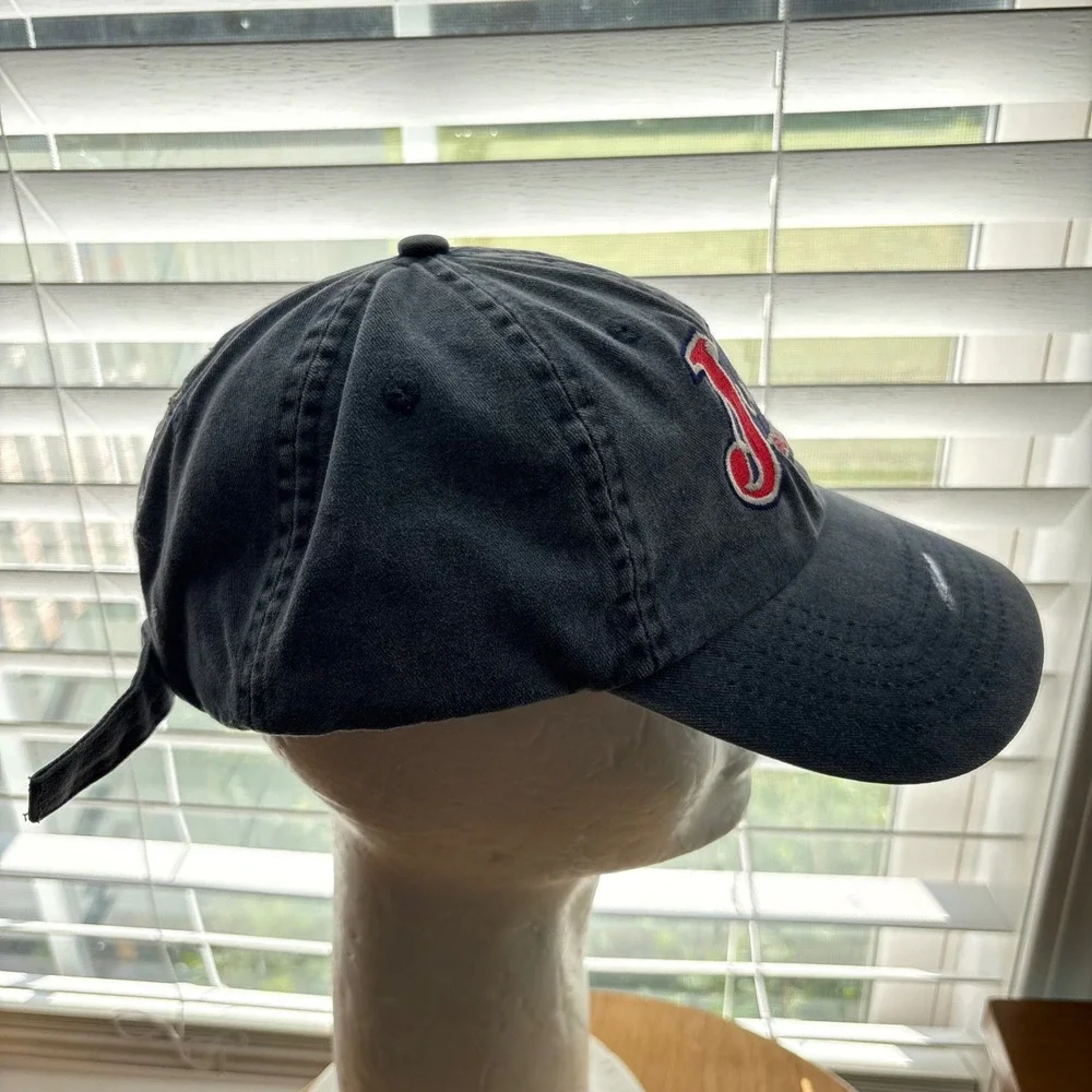 Justin‎ Boots Hat Mens OSFM Navy Blue 2001 George Strait Music Festival Cap
